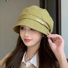Kapelusz typu bucket jesień i zima anyż gwiazdkowy dziecięcy jednokolorowy kapelusz-umywalka temperamentny wszechstronny beret chroniący przed słońcem