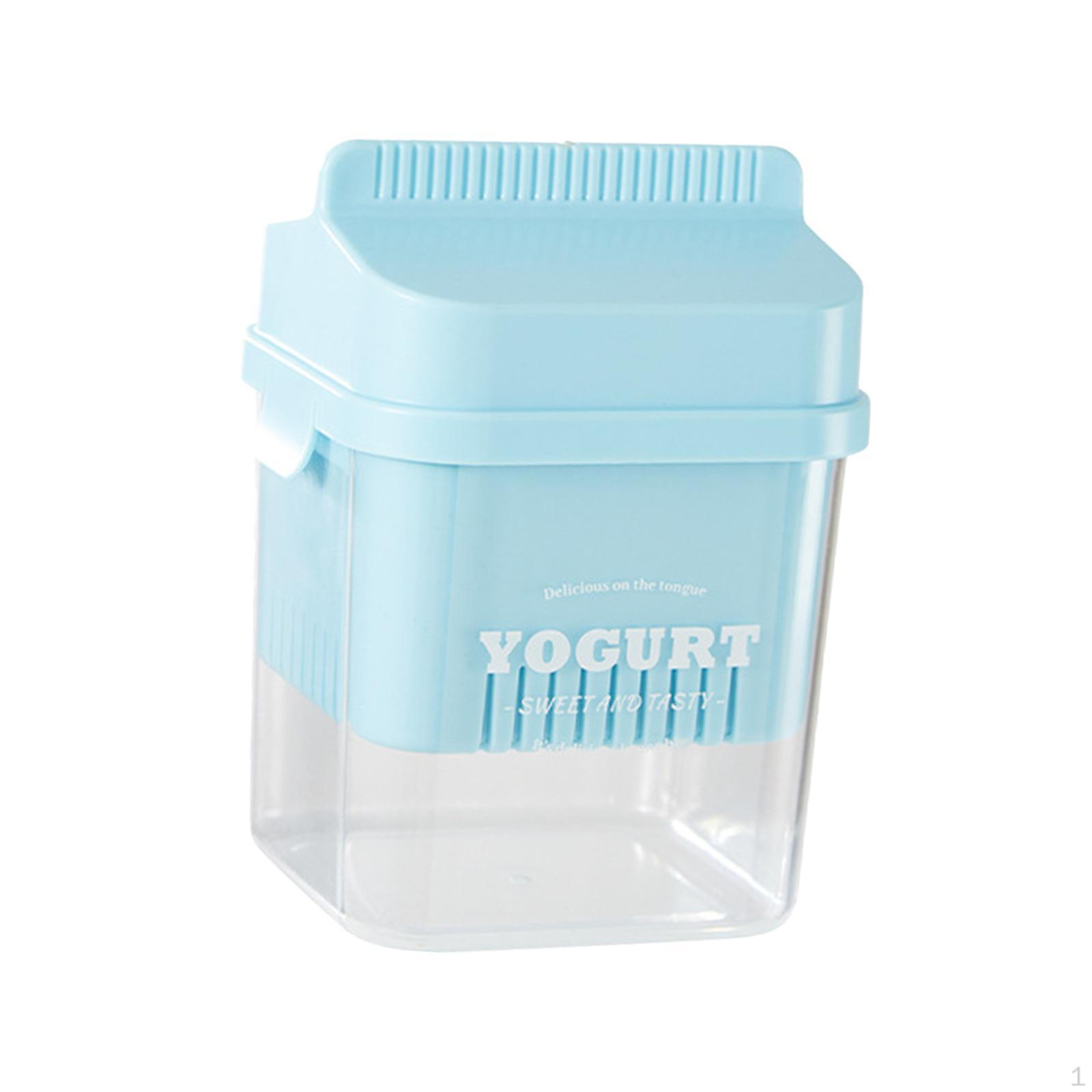 

Фильтр для греческого йогурта своими руками для сока, многоразовый, универсальный, фруктовый синий