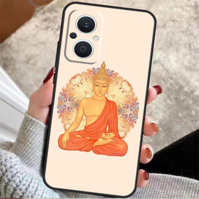 Trippy Gautama Buddha For OPPO Reno 14F 13F 12F 11F 8T 10 11 12 13 14 Pro 7 8 Lite OPPO Find X8 X6 X5 X9 Pro Case