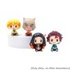 Complete 4-piece Handcrafted Pvc Figurine Set For Demon Slayer Fans