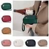 Mini Zipper Coin Purse PU Leather Small Wallet Retro Key Bag  Outdoor