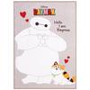 Un Doudou Fluffy Half Blanket, Baby Blanket, 100x140cm, Disney Baymax New Meyer Design, Warm Material, NZ2400-BX