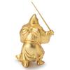 Buddhist Altar Shop Takita Shoten Buddhist Statue: Ebisu, One of the Seven Lucky Gods, Brings Good Fortune (8.3cm High X 6cm Wide) [Crafted by Makita