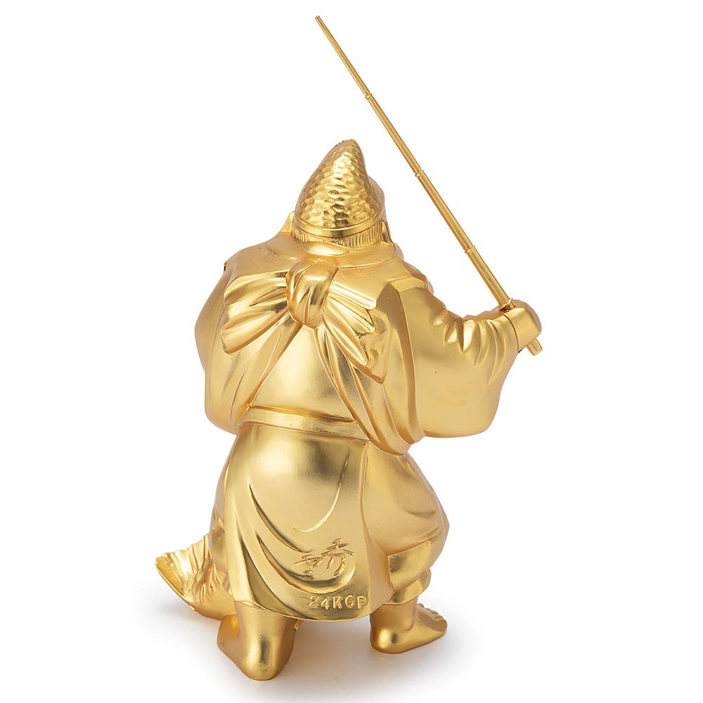 Buddhist Altar Shop Takita Shoten Buddhist Statue: Ebisu, One of the Seven Lucky Gods, Brings Good Fortune (8.3cm High X 6cm Wide) [Crafted by Makita