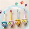 Dopamine Magnetic Toothbrush Cup Holder Punch Free Children's Toothbrush Cup Set  Bathroom