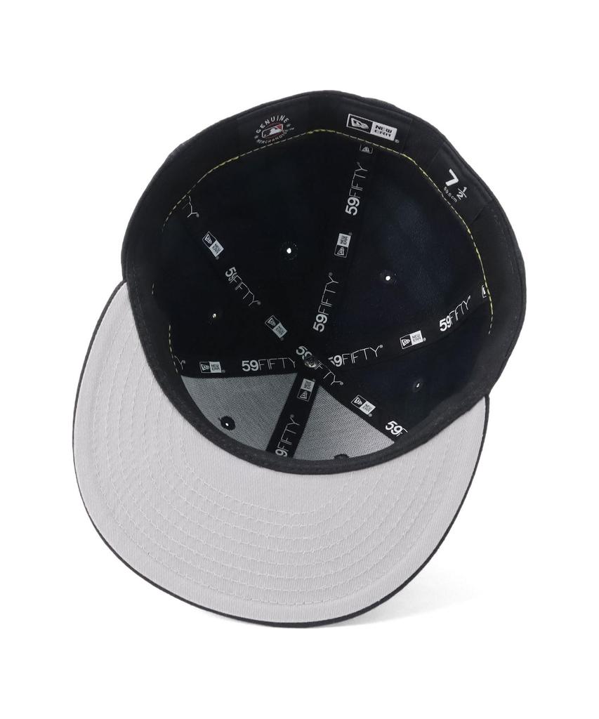 New Era Kšiltovka New Era 59FIFTY MLB POWERED BYGORO Collaboration NY Black Watch 7 5950 GORO NEYYAN BLKW NVY 3/8