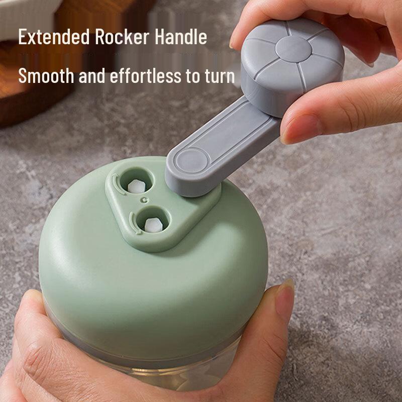 ZISIZ Multi-Gear Hand-Cranked Garlic Mincer