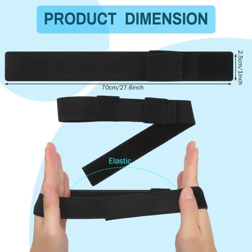 2-Piece Nasal Oxygen Cannula Ear Protector, Cannula Headband, Adjustable Oxygen Tube Ear Protector, Nasal Cannula Holder, Soft Nasal Oxygen Tube Clip