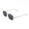 Multicolor Sun Glasses Lightweight Men UV400 Eyewear Trendy Frameless Sunglasses  Unisex