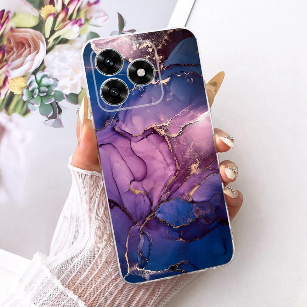 Etui na Honor X5C Plus Pokrowiec Przezroczysty Luksusowy Uroczy Kot Moda Motyl Fajny Malowany Obudowa Na Honor X5cPlus
