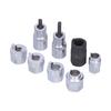 8PCS Strut Nut Socket Steel Alloy Key Automobile Repairing Kits for Motorcar Repair Shop