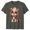Cute Pekingese Dog Winter Hat Animals Unisex TShirt Unisex Graphic Tee