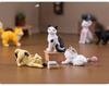 Cute 6-Piece Cat Figurine Set - DIY Dollhouse Ornament for Miniature Landscape & Desk Decor