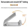 Wall-Mounted No-Drill Folding Coat and Hat Hooks