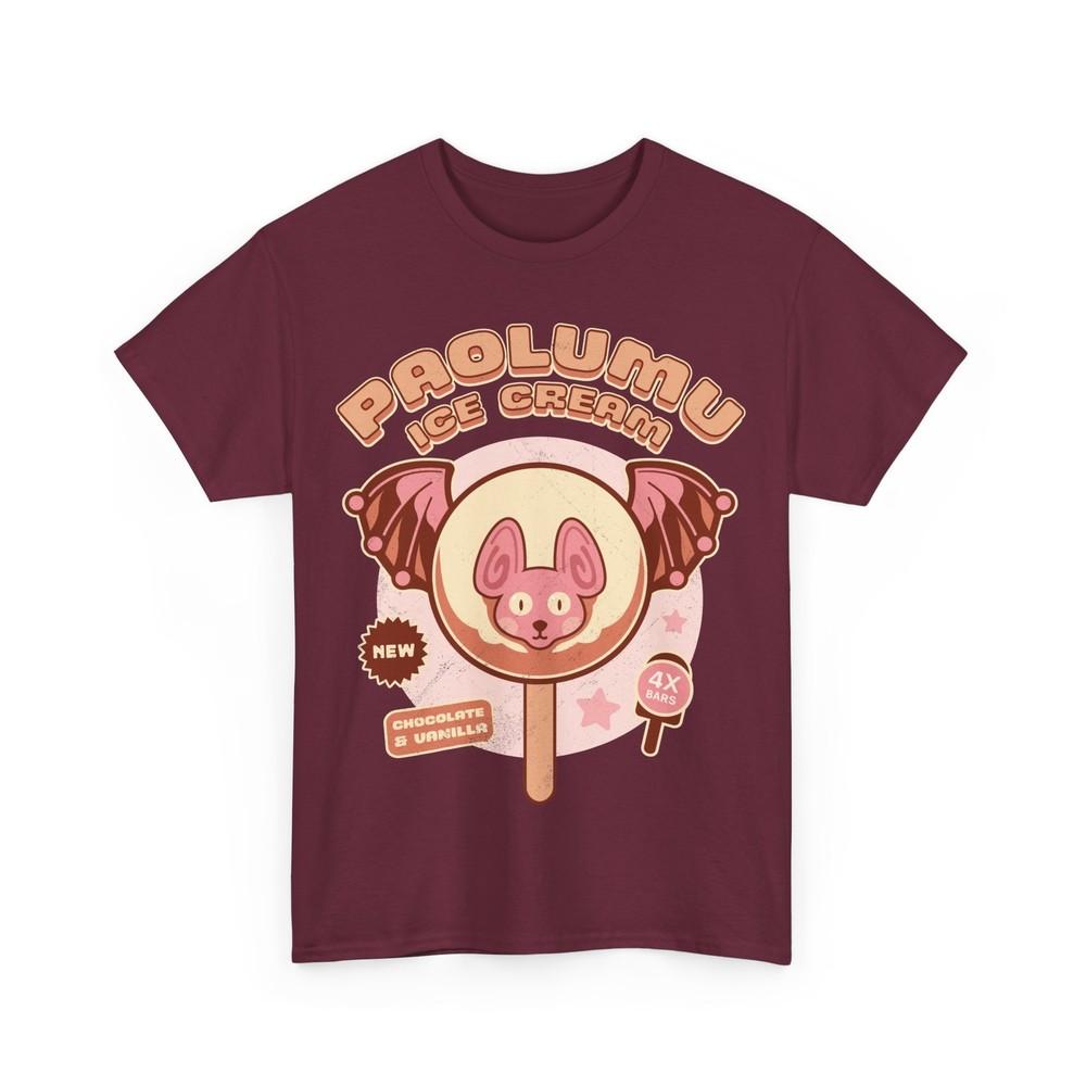Paolumu Ice Cream Unisex T-Shirt. Monster Hunter Video Game. Pukei Pukei. RPG.