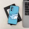 Cute S-Sharks-s Phone Case For Samsung Galaxy A73,31,32,72,41,J7,8,9,53,52,71,22,Note Soft Black Silicone Cover