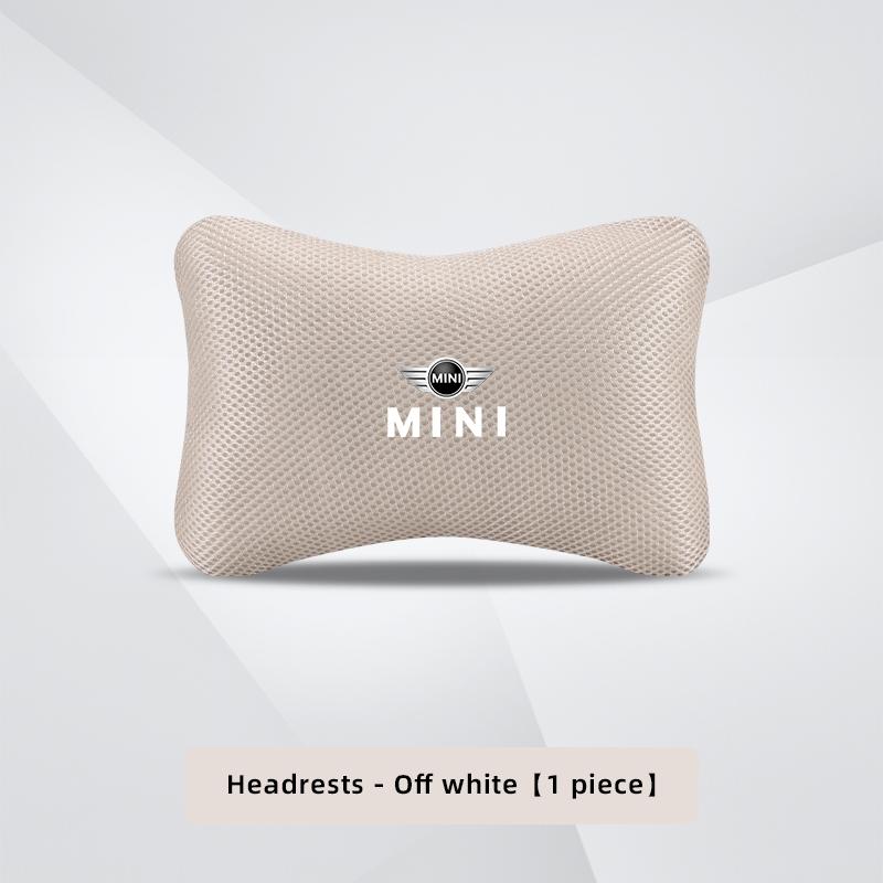 

Ice Silk Car Headrest Neck Pillow Waist Support Accessories For MINI Cooper S Works JCW R55 R56 R50 R53 R60 R61 F54 F55 F56 F60