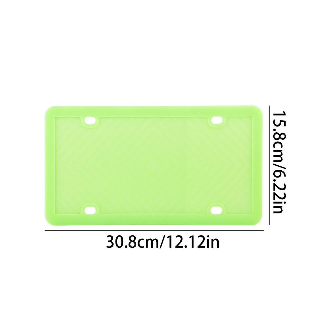 

Чехлы для автомобильных номерных знаков, силиконовый держатель для автомобильных номерных знаков, погодоустойчивый держатель для номерных знаков для легковых автомобилей, грузовиков и фургонов