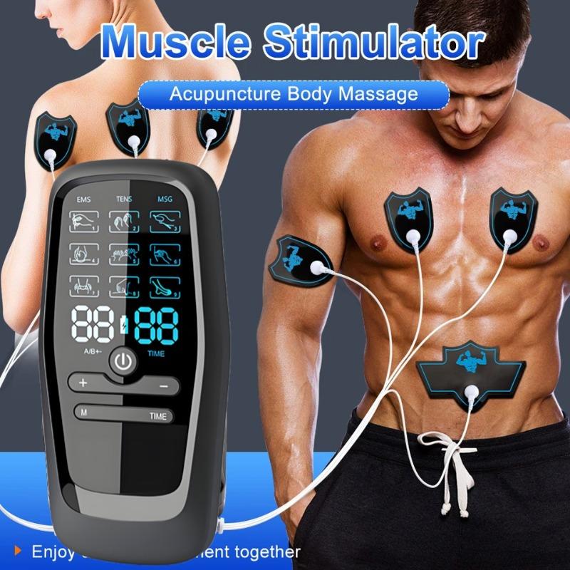 EMS Electric Muscle Stimulator Physiotherapy Tens Muscle Stimulator Ems Acupuncture Body Massage Digital Therapy Slimming Machine Electro Stimulator