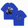 Hot Anime Uzui Tengen Graphic Short Sleeve T-shirts for Women Men Shirts Loose T-shirt Casual Summer T-shirts Plus Size Tops