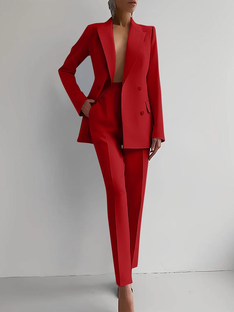Spring Season Import Fashion Casual Business Suit Women's Blazer Set