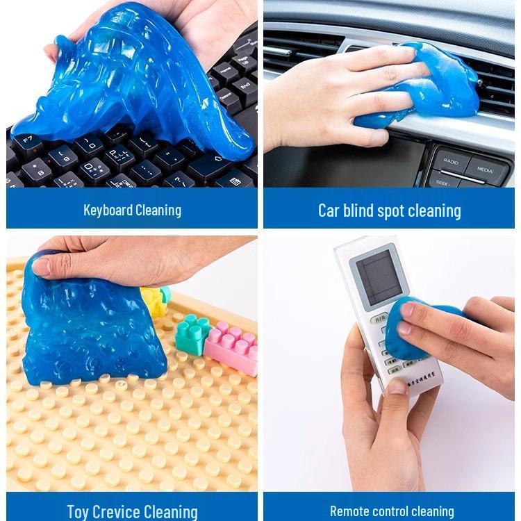 Multifunctional Soft Cleaning Gel for Car Interiors and Keyboards - Advanced Dust Remover