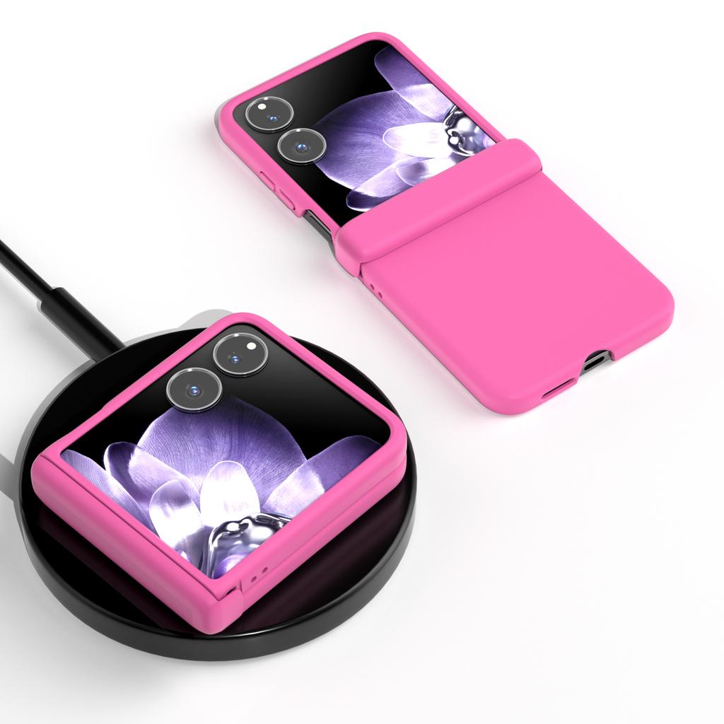 ABEEL For Xiaomi Mix Flip 5G Case Skin Feel PC Phone Cover with Hinge Protection