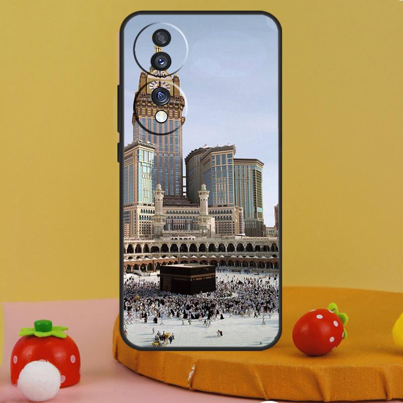 Holy Mosque Makkah Case For Honor 200 Pro X9a X9c X8a X7a X6a X7 X8 X9 X8b X9b 50 70 90 Magic 5 6 Lite Cover