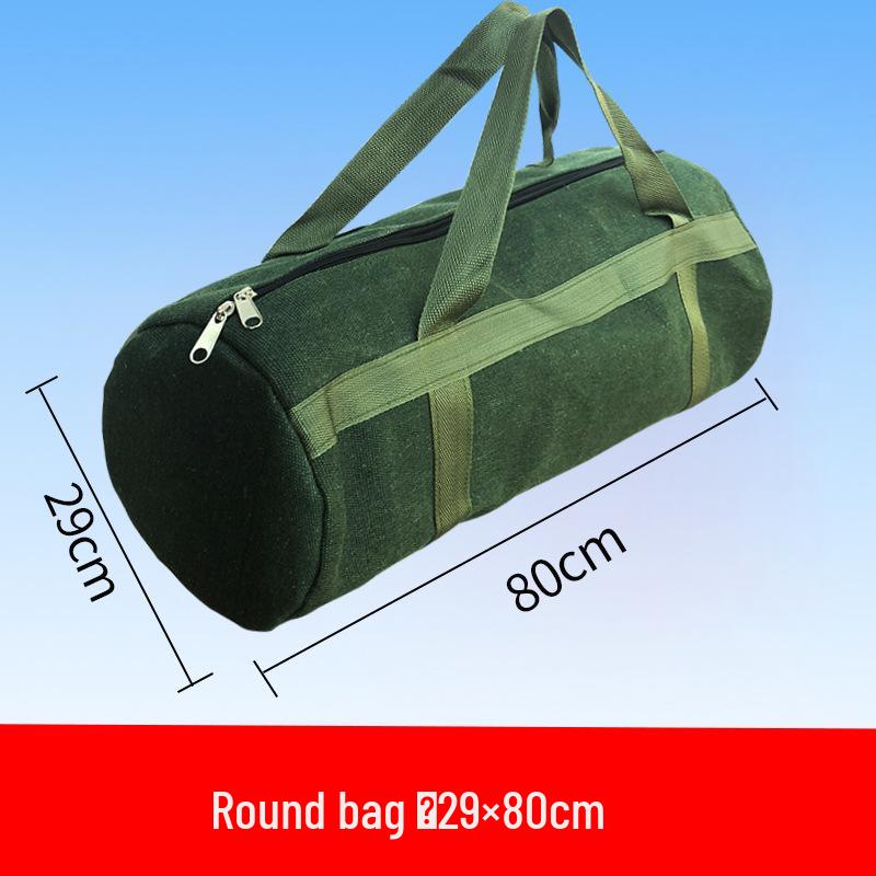 Large Capacity Thickened Canvas Electrician and Auto Repair Tool Bag