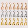 40Pcs Metal Pinch Clip Bail Clasp Copper Dangle Necklace Pendant Clamps Findings Jewelry Making Supplies