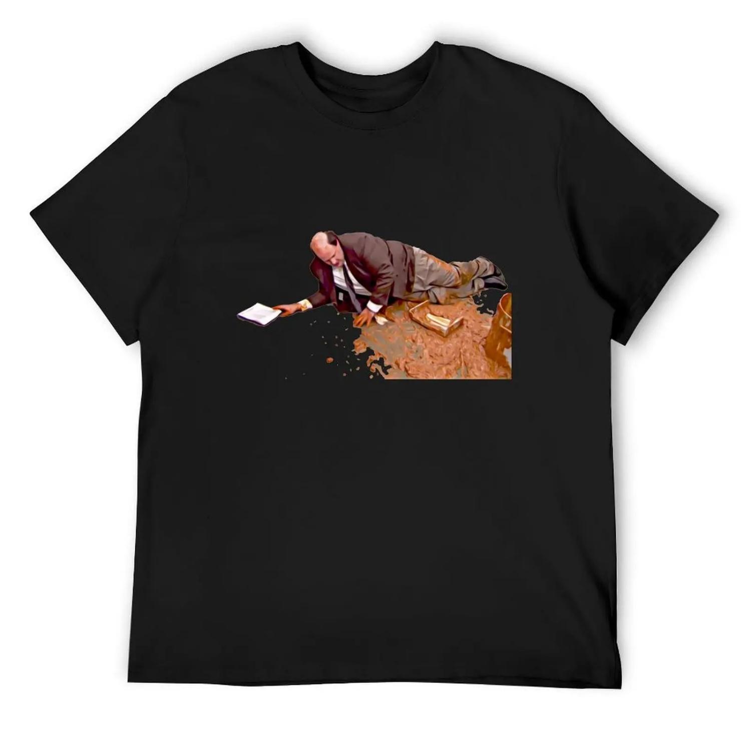 Kevin Malone Famous Chilli T-Shirt sweat for a boy quick drying black t shirts for men S