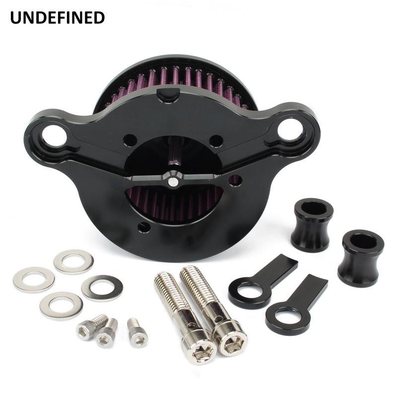 Motorcycle Air Filter Intake Cleaner System Kit For Harley Sportster XL 883 1200 Iron883 48 72 Forty-Eight Seventy-Two 1991-2021