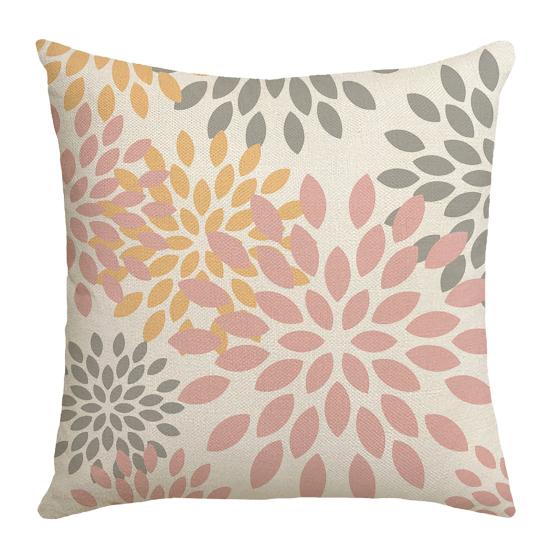 Nordic Style Pillowcase, Soft Breathable Geometric Pattern Cushion Cover, Durable Home Accent, for Sofa Bedroom Bohemian Decor
