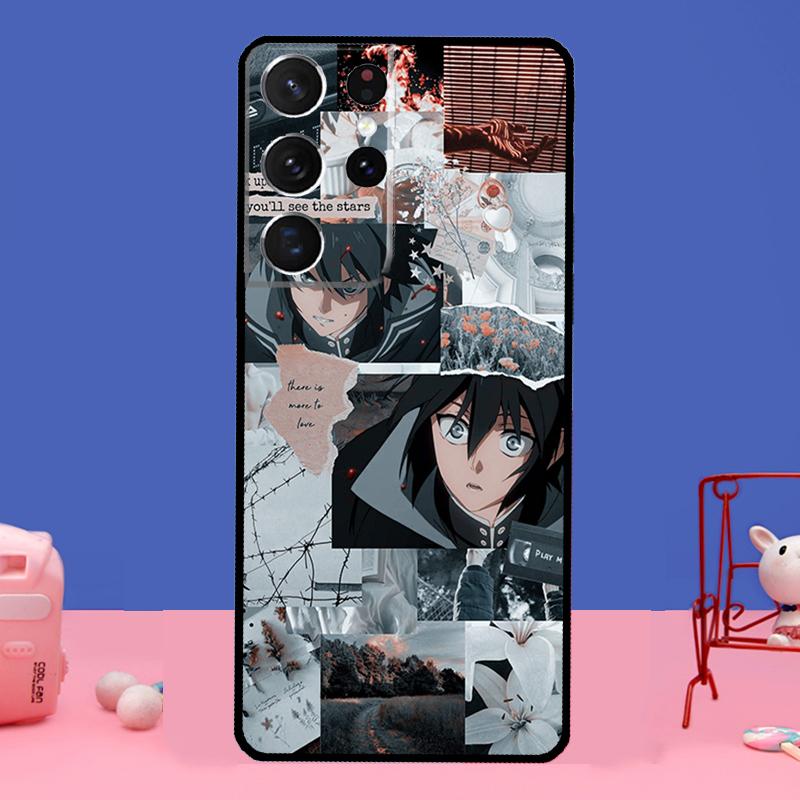 Anime Owari no Seraph Of The End Hülle für Samsung Galaxy S21 S22 Ultra S20 FE S8 S9 S10 Note 10 Plus Note 20 Ultra Coque