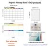 Custom Magnetic Wipeable Acrylic Fridge Calendar Board Sticker.