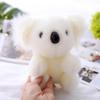 14CM Niedliche Simulation Kleines Koala Plüschtier Braun Weiß Langes Haar Superweiche Dekoration Puppe Kindergeburtstag Weihnachtsgeschenk