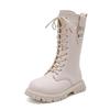 Botas para Niña - Nuevo Estilo Otoño-Invierno Botas de Caña Alta con Función Antideslizante Zapatos