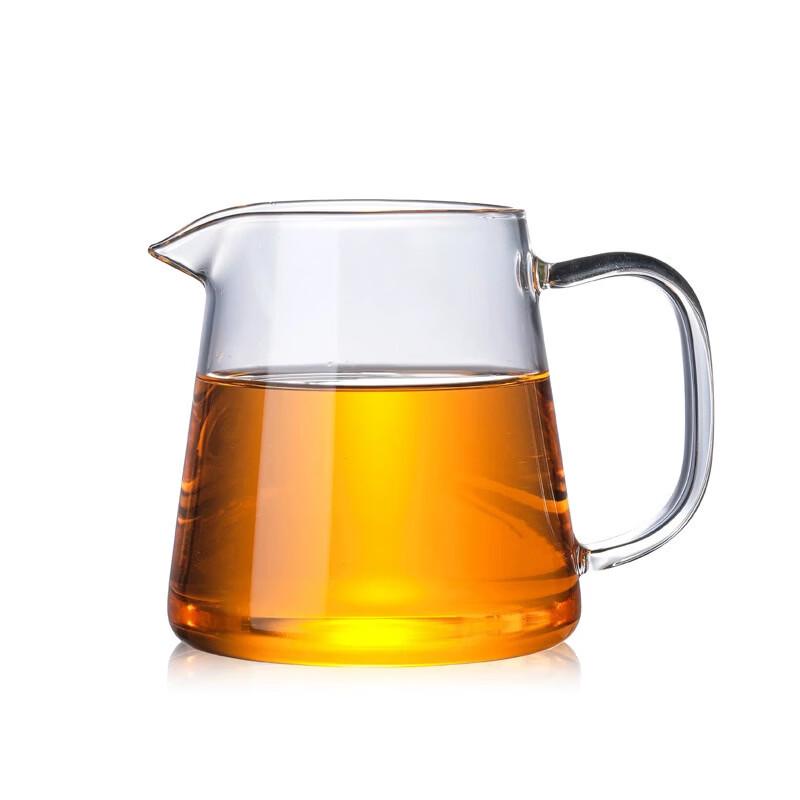 Shangqi 550ml Transparent Glass Gongdao Tea Pitcher & Filter Set