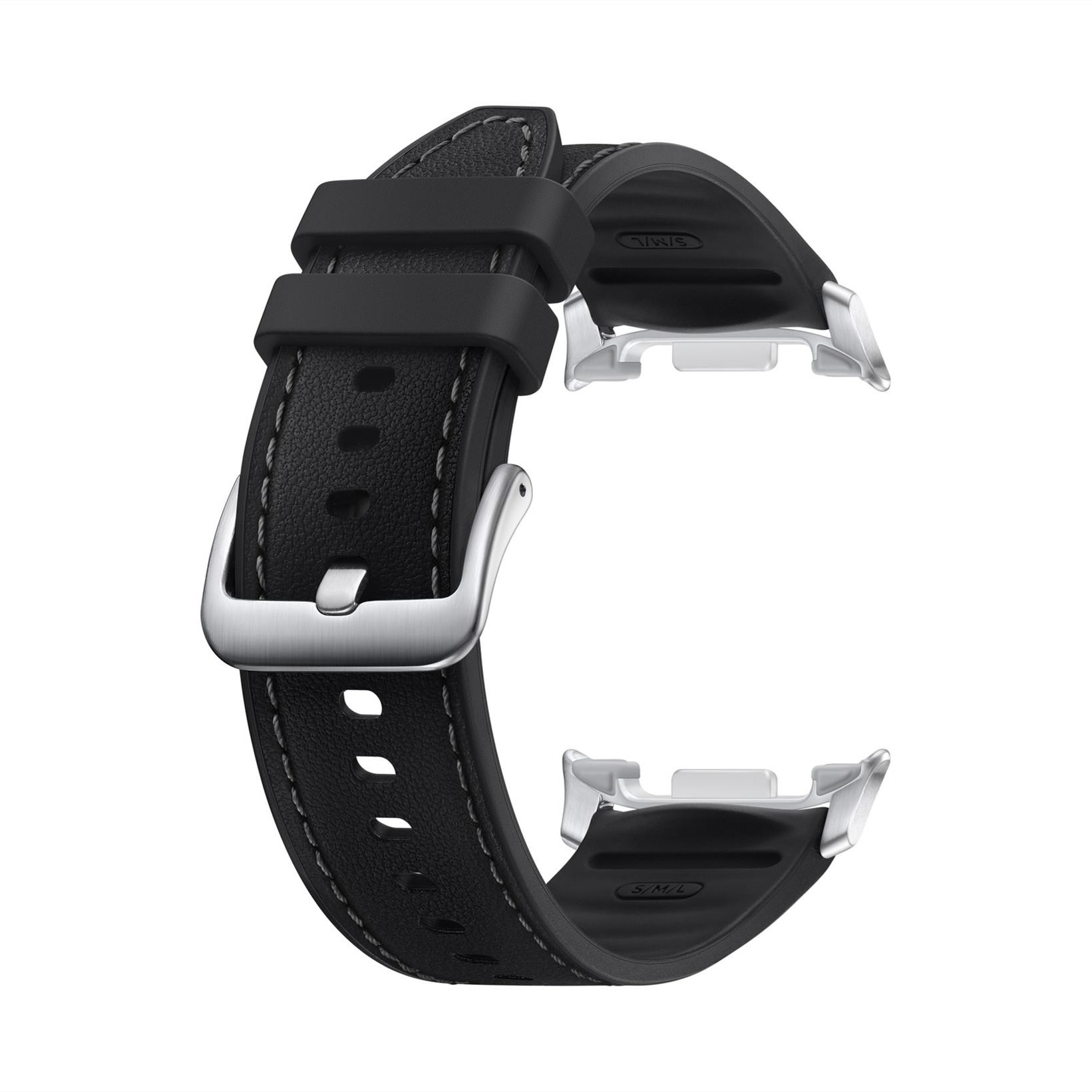 SAMSUNG Galaxy Watch8 Galaxy Watch8 Classic Hybrid Band Smartwatch Replacement Strap for Men and Women S/M M/L чёрный