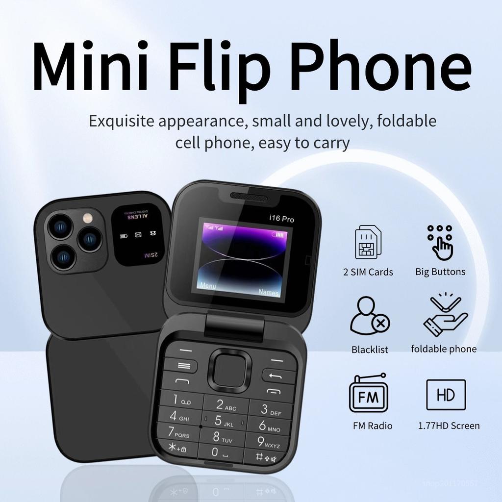 Mini Faltbare Funktionsmaschine Übersetzungsabdeckung Alter Mann Taste Handytasche Weiblich Personalisierte Handy-Ersatzmaschine