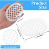 Grevosea 3 Pcs Plastic Soap Holders, Self Draining Soap Dish with Drainage Clear Soap Saver Bar Soap Holder for Shower Kitchen Bathroom Counter
