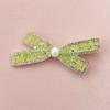 Luxury Crystal Bow Hairpin – Elegant Duckbill Clip for Women
