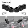 Motorcycle Side Mirrors Extension Risers Adapters for BMW R1200GS R1200GSA 13-18 R1250GS Adventure R1250GSA 19-24 R1250GS 19-23