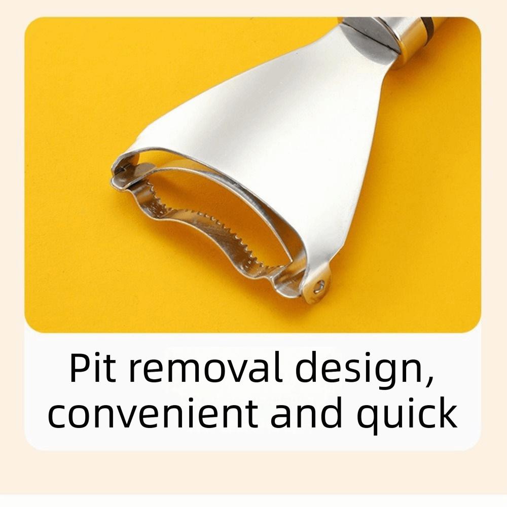 Stainless Steel Corn Peeler Serrated Edge Corn Thresher Manual Corn Planer Kitchen Utensil