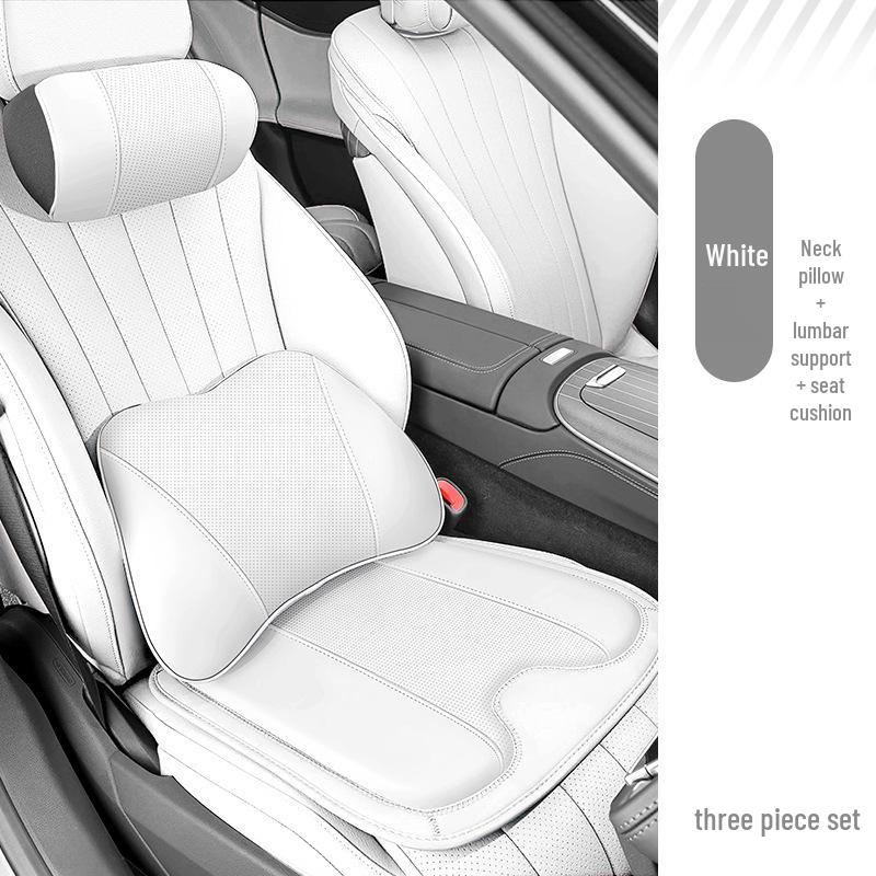 Dark Blue S07 SL03 L07 S05 G318 Car Headrest and Lumbar Support Cushions