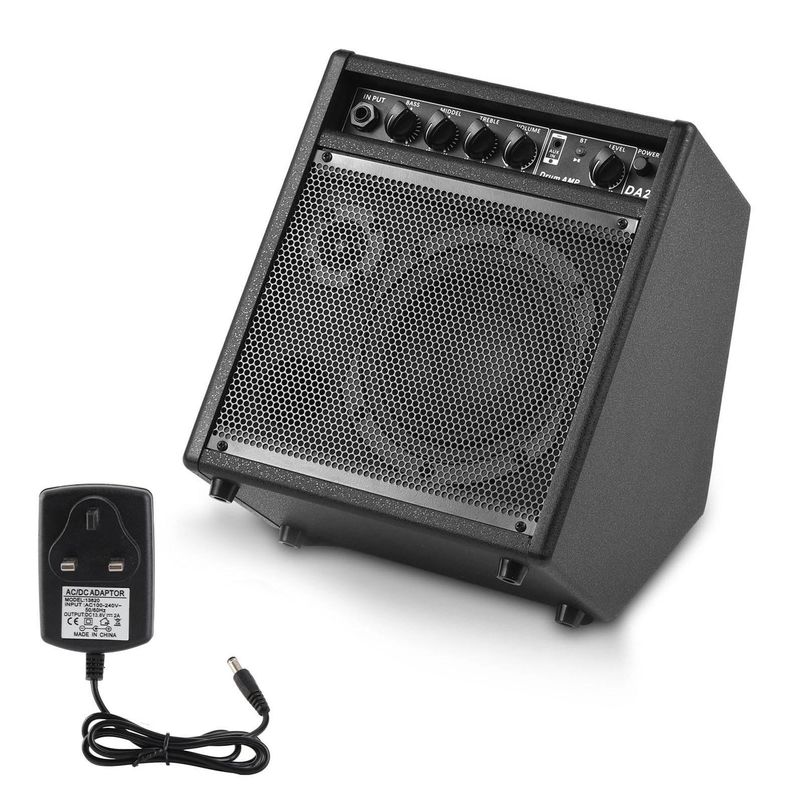 Электронный усилитель-динамик для барабанов - Портативный BT-динамик для электронных барабанов, клавишных и гитар для домашних тренировок