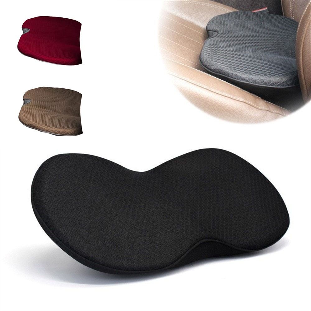 Breathable Car Seat Cushion Seat Raising Lower Back Support Pad Lumbar Support Pillow Truck Seat