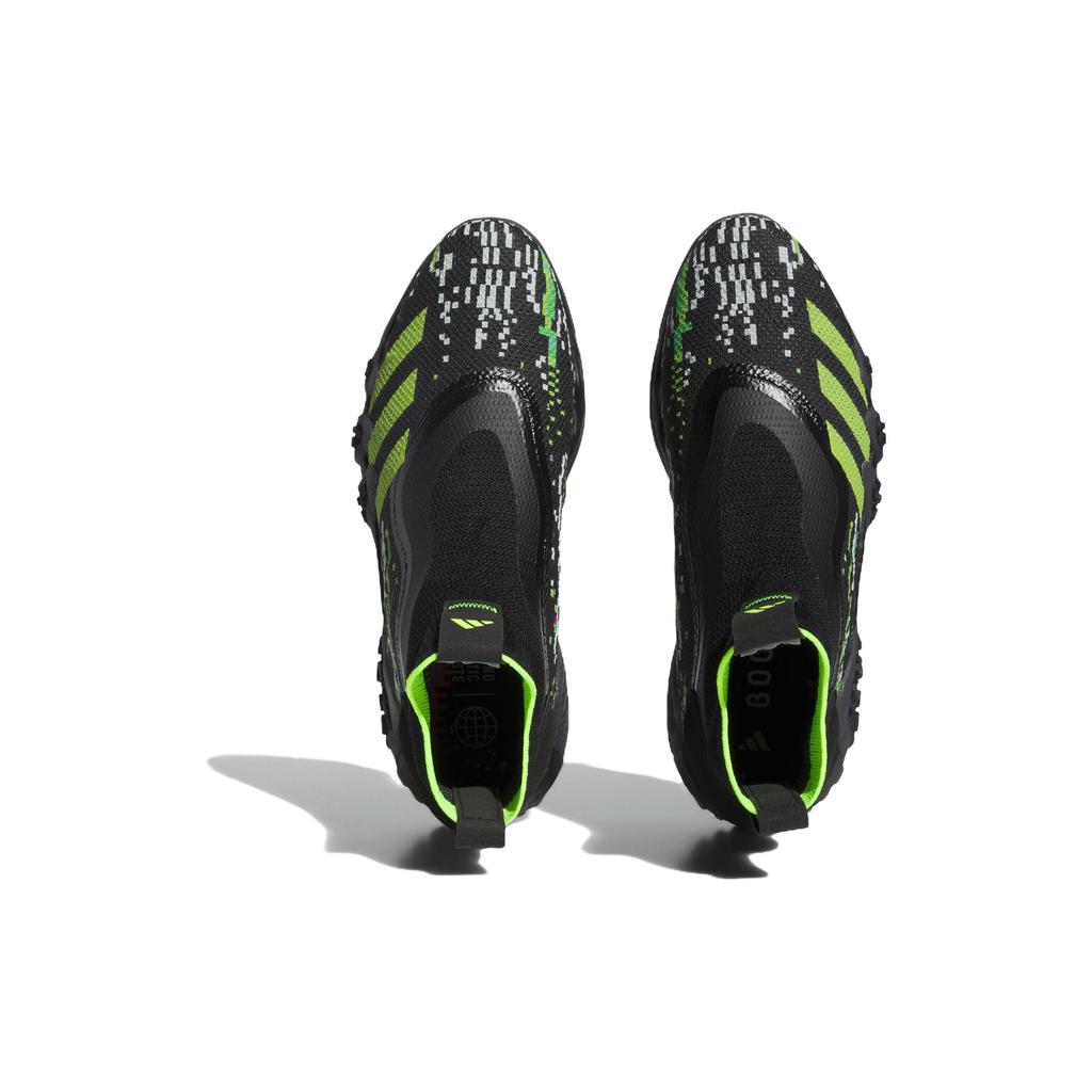 New Adidas Codechaos Laceless Primeknit Boost 'Black Lucid Lemon' IE4784