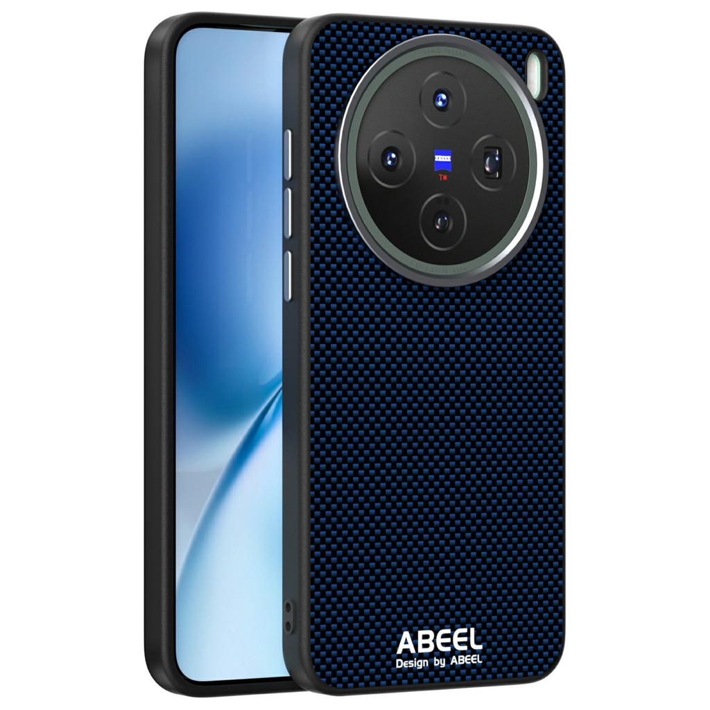 ABEEL For vivo X200s 5G Magnetic Case Printed PC TPU Aluminum Alloy Leather Phone Cover