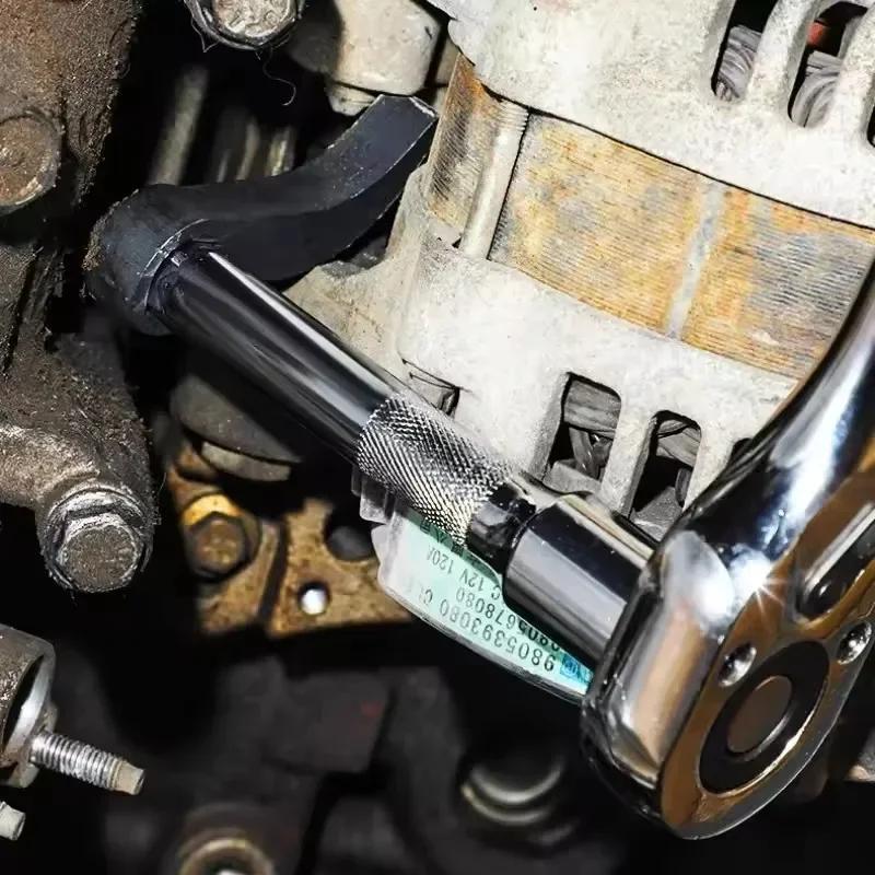 Special Tool For Removing Bullhorn-type Half Shafts Pry Bar Adapter Head 1/2-inch Drive Ratchet Or Open-end Wrench Auto Parts